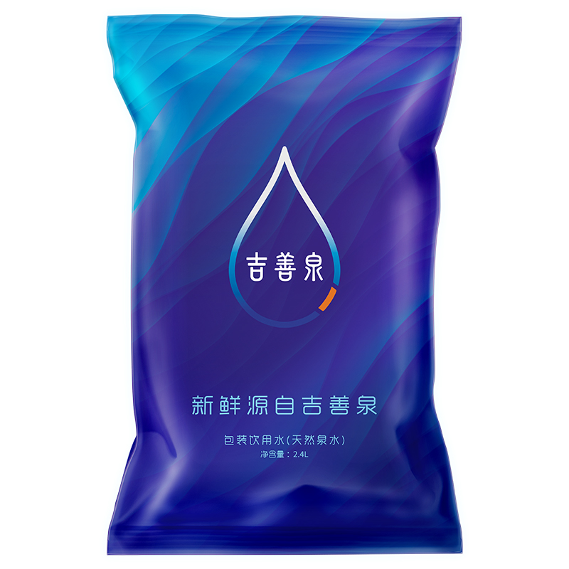 吉善泉袋裝水2.4L